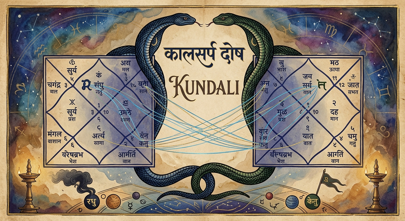 Kaal Sarp Dosha - Kundali Analysis